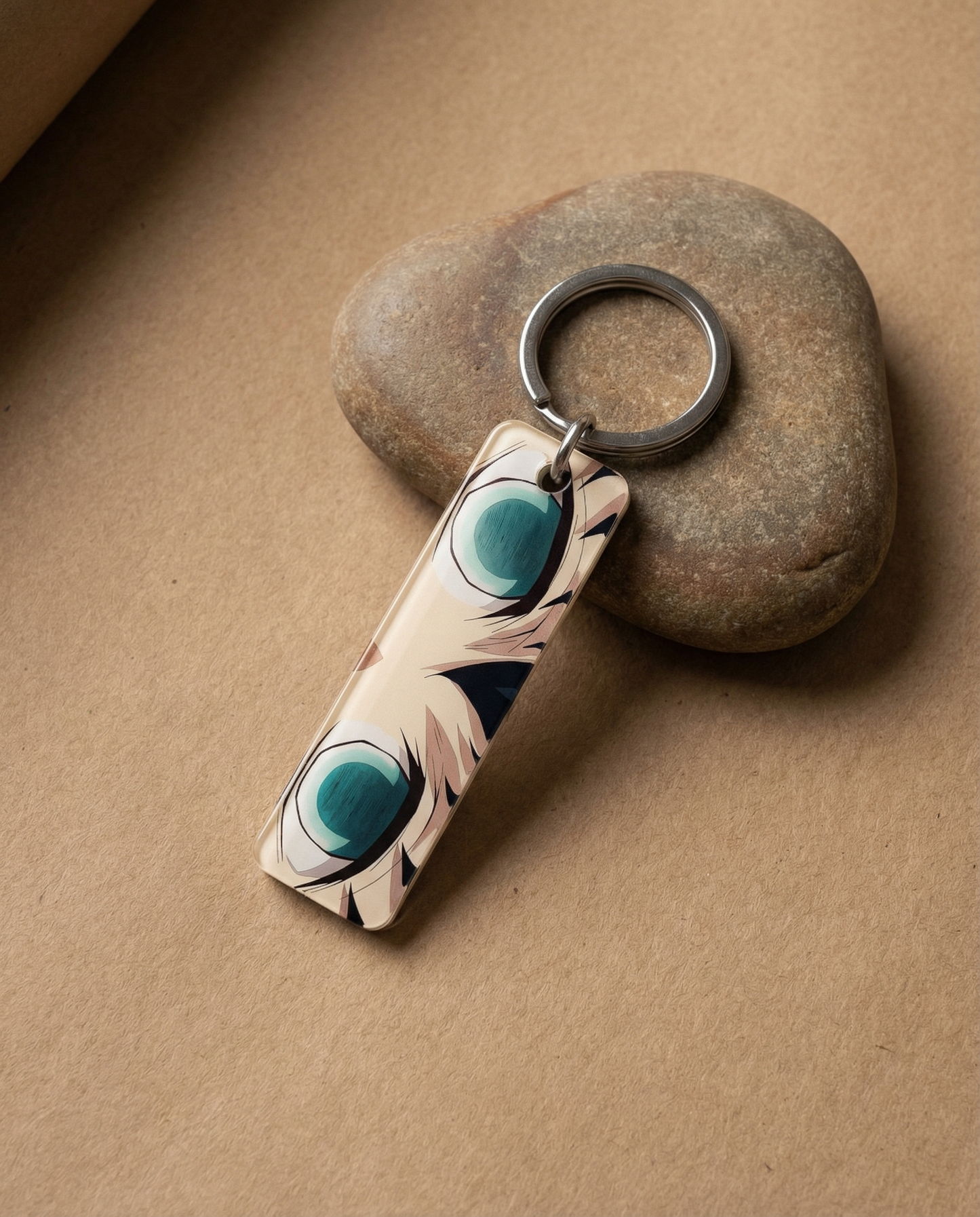 Muichiro Mist Hashira Anime Eyes Keychain