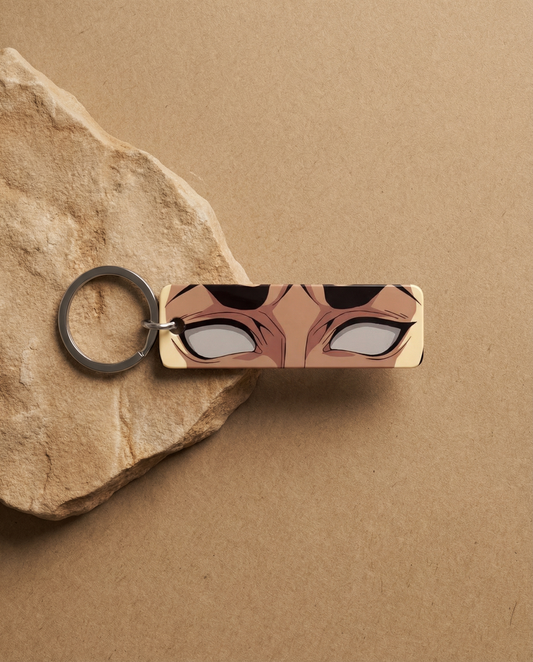 Gyomei Stone Hashira Anime Eyes Keychain