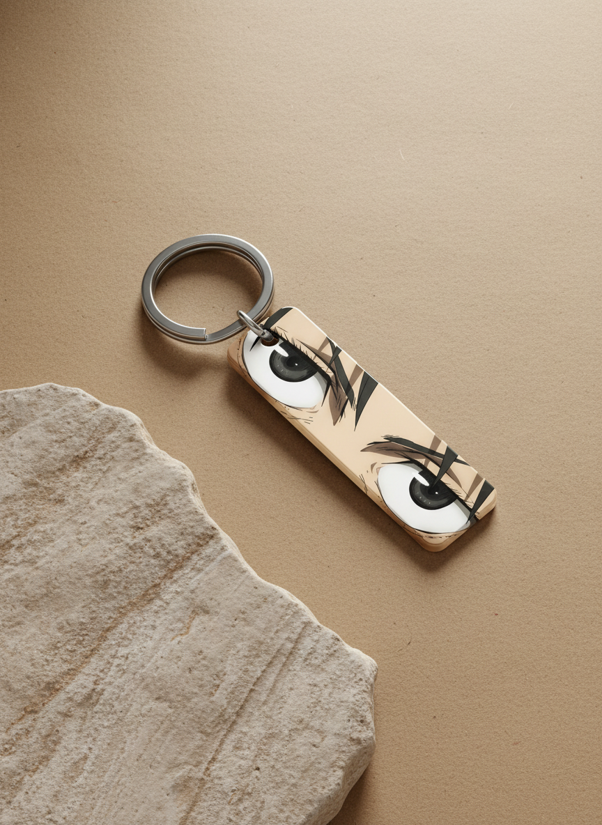 Yuta Okkotsu Anime Eyes Keychain