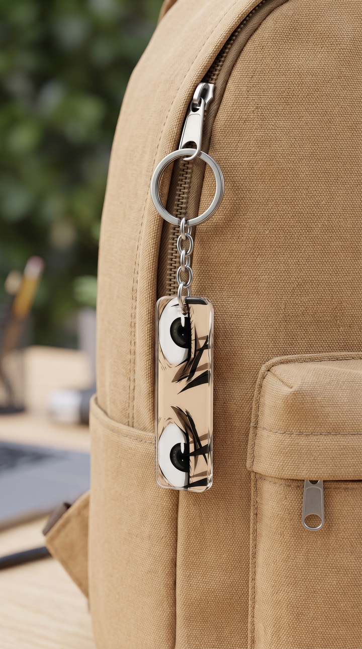 Yuta Okkotsu Anime Eyes Keychain