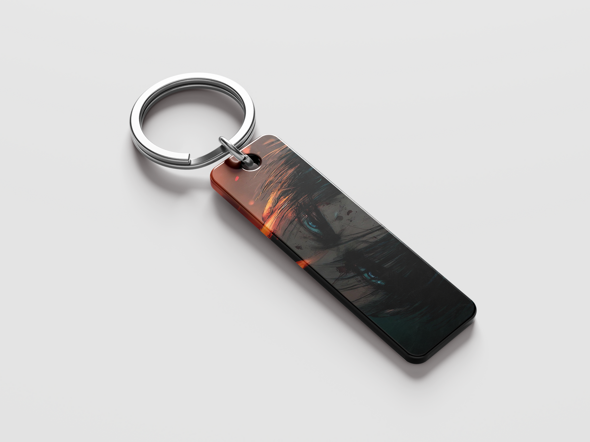 Levi Ackerman Anime Eyes Keychain