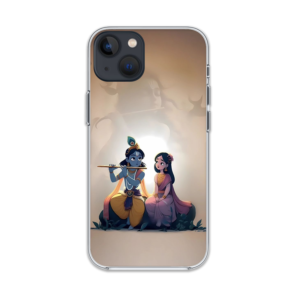 Krishna and Radha Phone Case