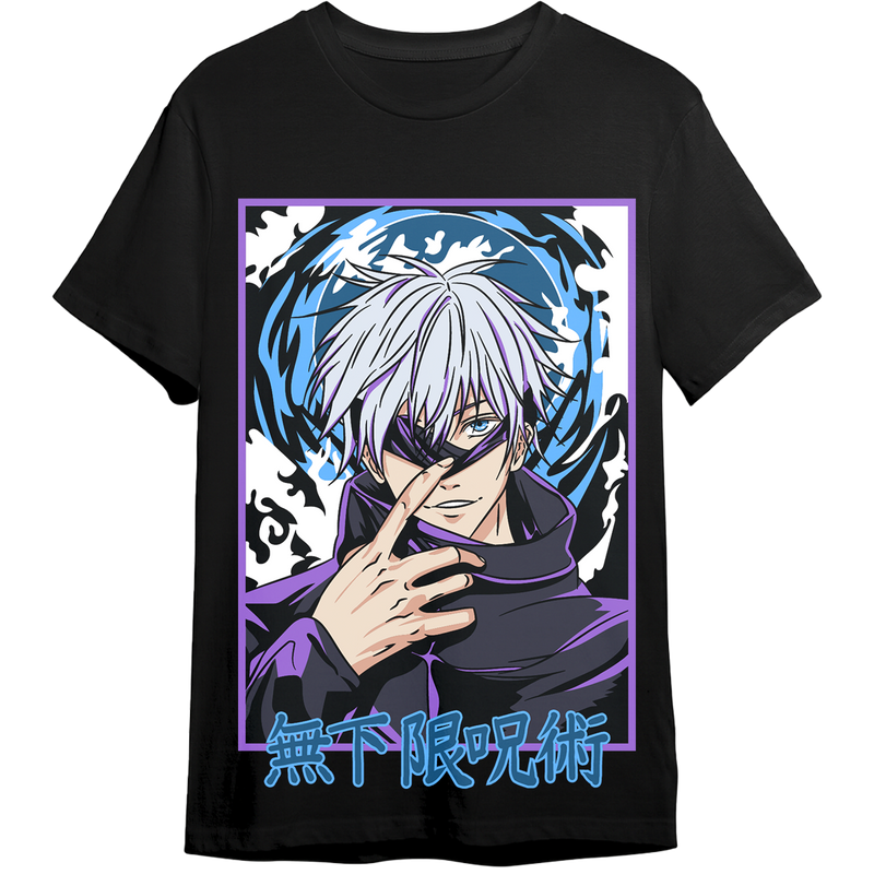 Sukuna and Gojo T-Shirt Combo – Jujutsu Kaisen Anime Tee Set