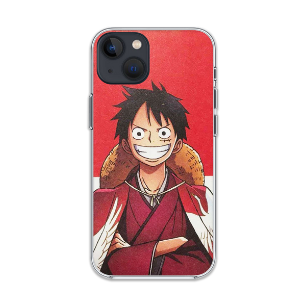 One piece Luffy Red Phone Case