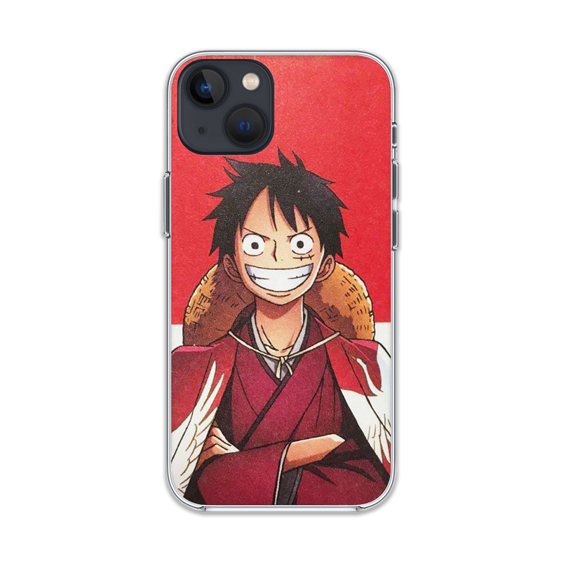 One piece Luffy Red Phone Case
