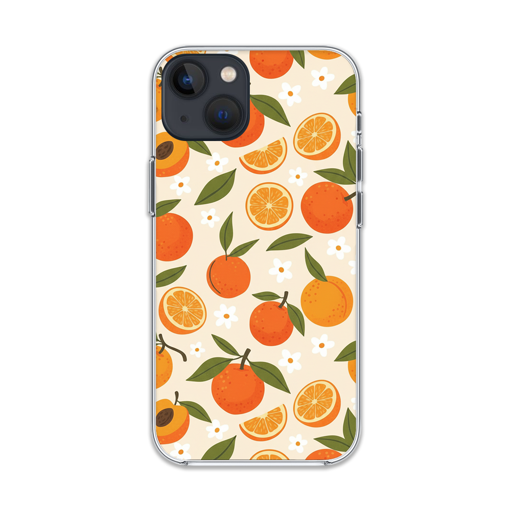 Citrus Orange Blossom iPhone Case