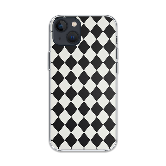Black & White Harlequin Diamond Case