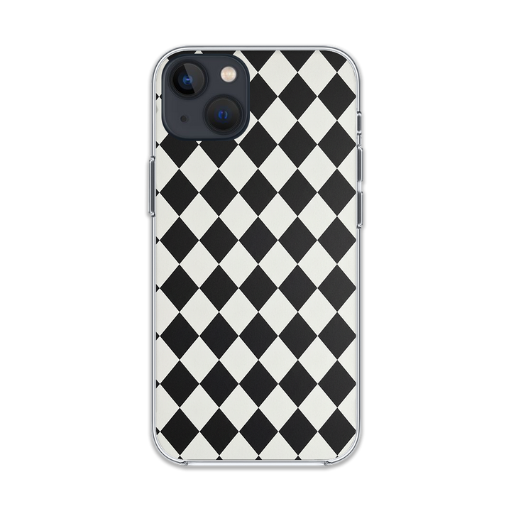 Black & White Harlequin Diamond Case