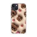 Cute Teddy with Pink Heart Phone Case