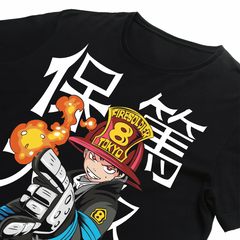 Fire Force Shinra Kusakabe Oversized Anime T-Shirt