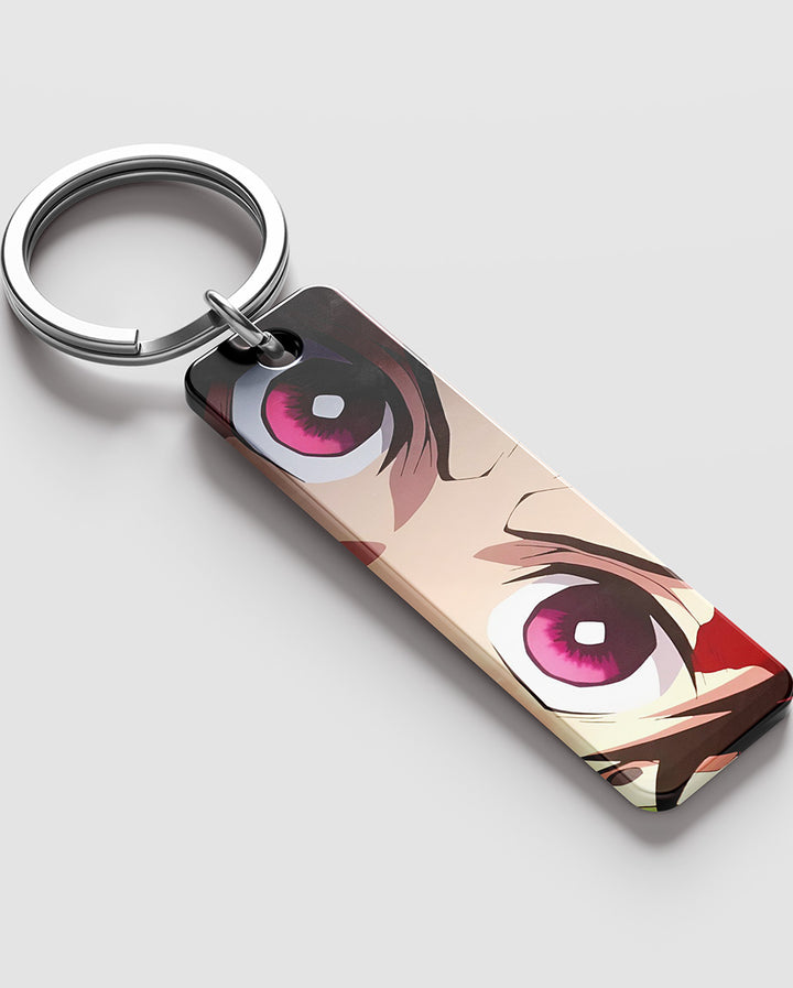 Tanjiro Anime Eyes Keychain #9