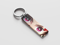 Demon Slayer Eyes Keychain Bundle — Akaza + Tanjiro + Giyu product image