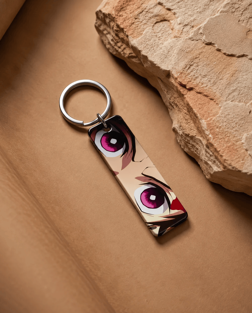 Tanjiro Anime Eyes Keychain #9