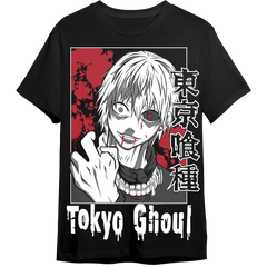 Tokyo Ghoul Kaneki T-Shirt – Black