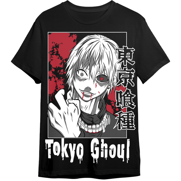 Tokyo Ghoul Kaneki T-Shirt – Black