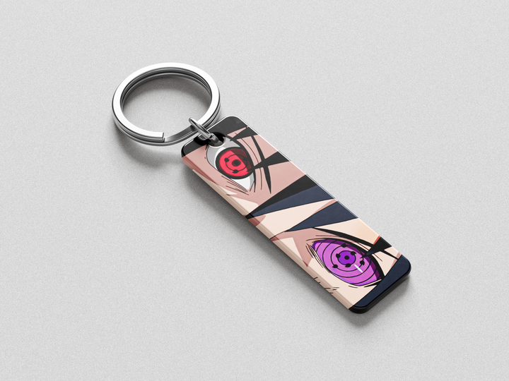 Sasuke Anime Eyes Keychain #14